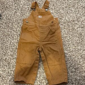 Carhartt Kids Tan Overalls